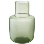 Ваза bergdys, 34 см, зеленая