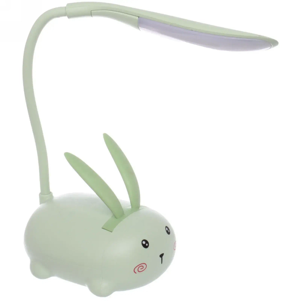 Настольная лампа «Marmalade-Зайчик» LED 9,2*6,8*28,5см USB 3.w 5v, Зеленый