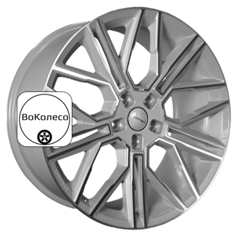 9,5x21/5x120 ET45,5 D62,5 KHW2101 (Li 7/9) F-Silver-FP Khomen Wheels