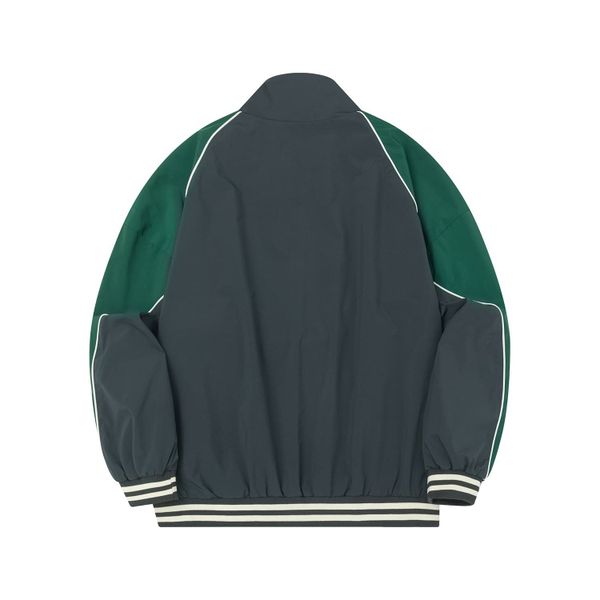 Олимпийка College зеленая / черная - фото 3