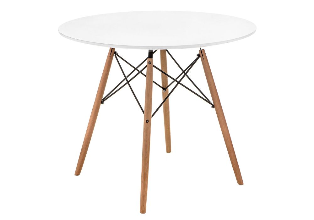 Стол Table 90х72 white / wood