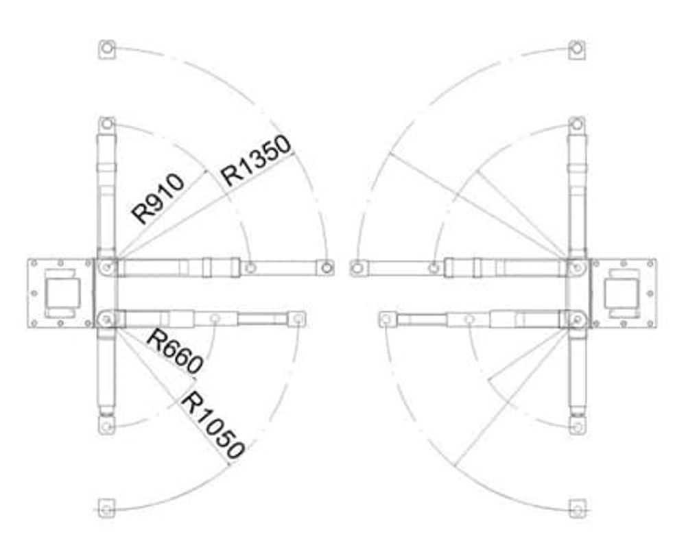 Подъемник двухстоечный GW-D4000 220 Great Wolf, 4000кг
