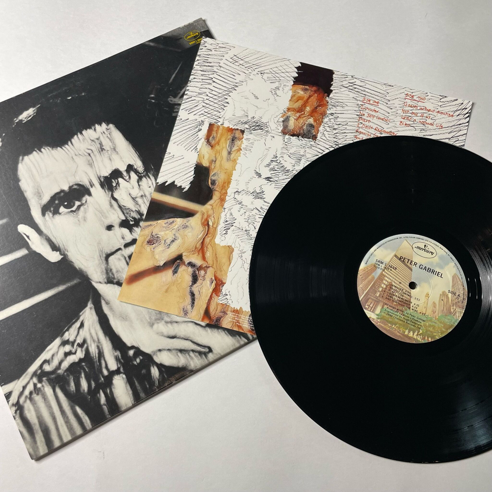 Винтажная виниловая пластинка LP Peter Gabriel Intruder (USA 1980)