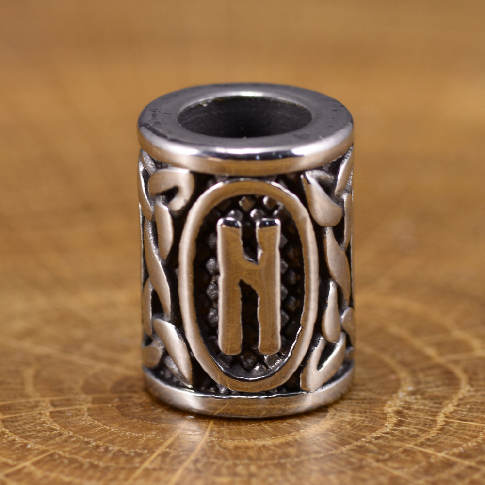 Бусины «РУНЫ» из нержавеющей стали В АССОРТИМЕНТЕ