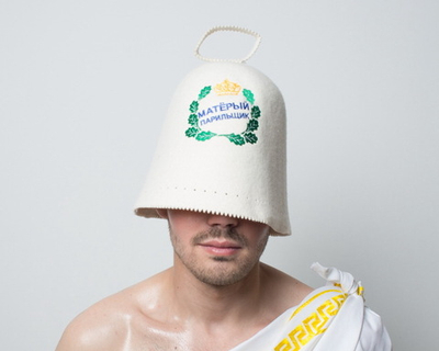 Колпак банный "Матерый парильщик"