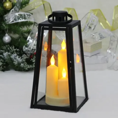 Сувенир с подсветкой «Сказочная ночь» 16*16*32 см (работает от 3*ААА), Черный