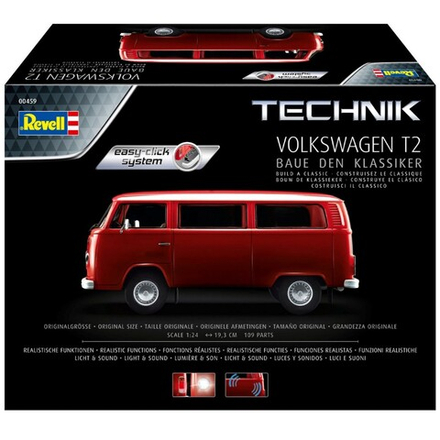 Revell Technik - Фольксваген T2 Bus 1:24 Модель для сборки 00459