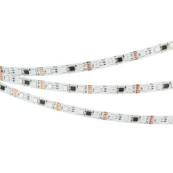 Светодиодная лента DMX-B60-10mm 12V RGB-PX3 (14 W/m, IP20, 5m) (Arlight, -) 039174(1)