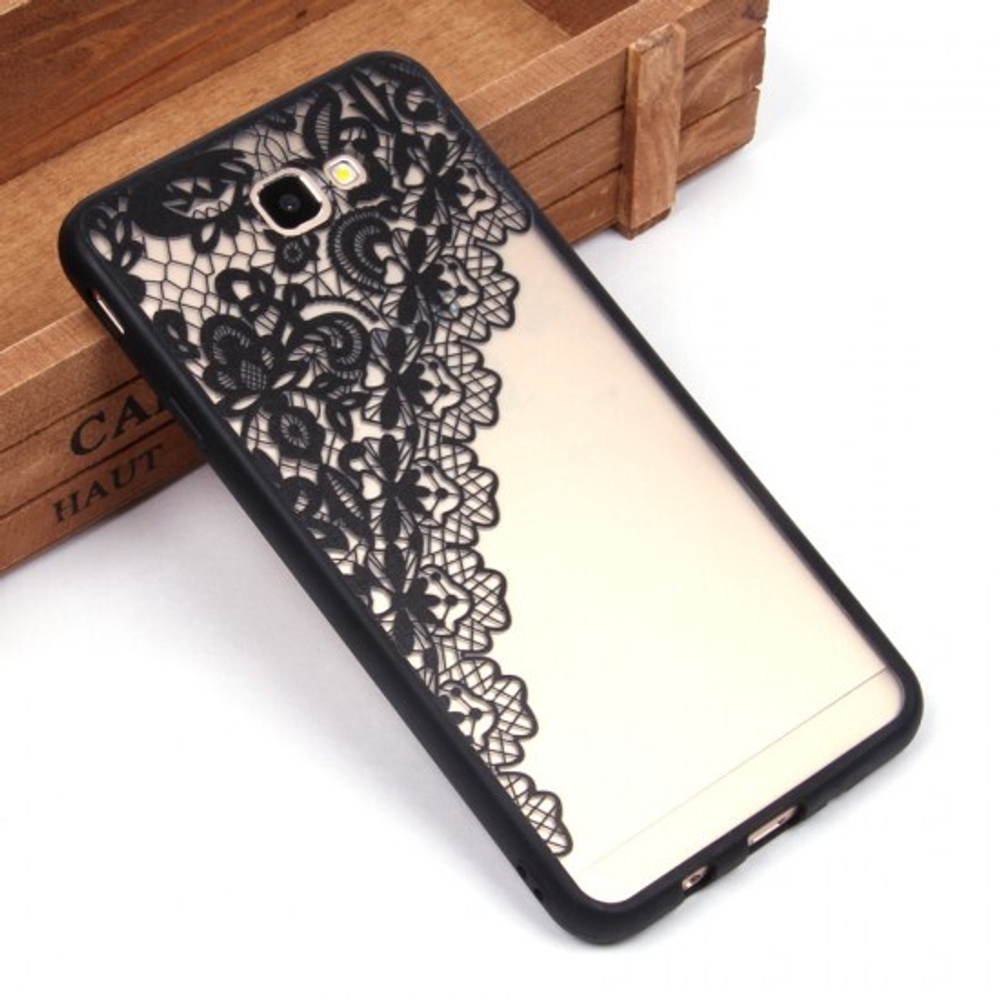 Чехол Кружево для Samsung Galaxy J7 Prime, 003750