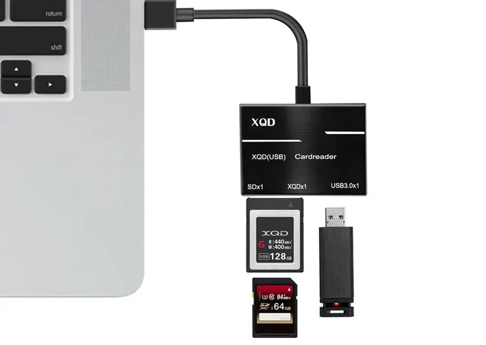 Картридер XQD Card Reader Professional USB 3,0 (500 MB/S)