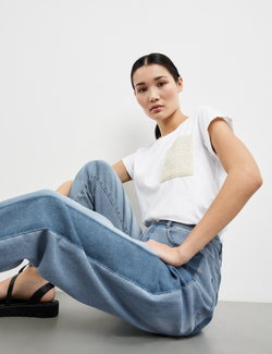 Джинсы мом fit женские TAIFUN