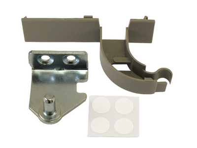 Комплект перевески дверей холодильника LG GA-B459, GA-B509, светло-серый