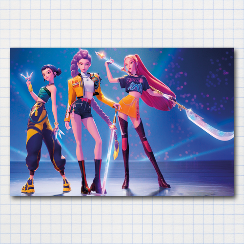 Постер #0410 / KPop Demon Hunters