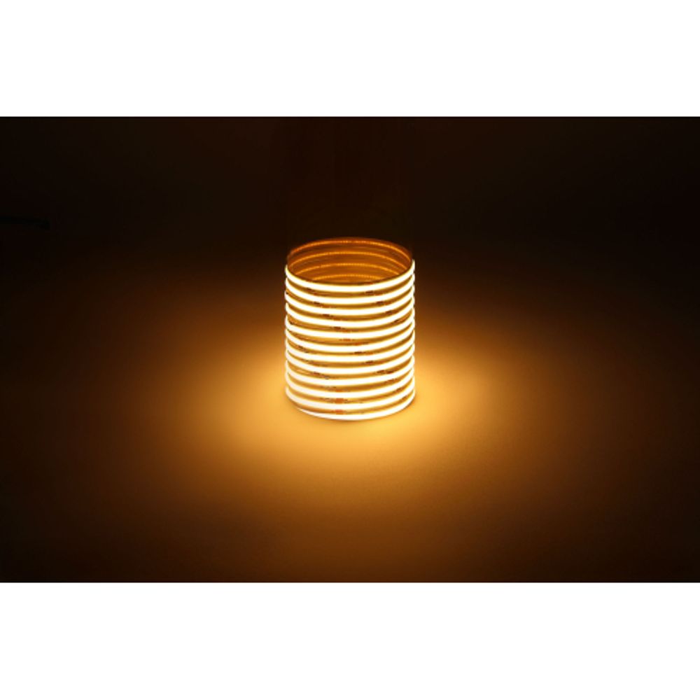 Лента светодиодная ЭРА LRCOB-352-8 12W/m 8mm 24V 2700K 3year белая 5 м | Светодиодные модули и ленты