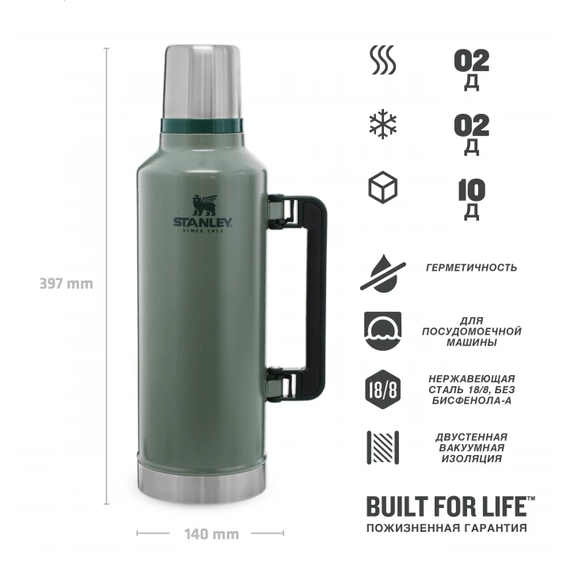 Термос STANLEY Classic 2,3L 10-07935