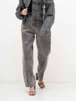 Брюки джинсовые RETRO варенка, черный