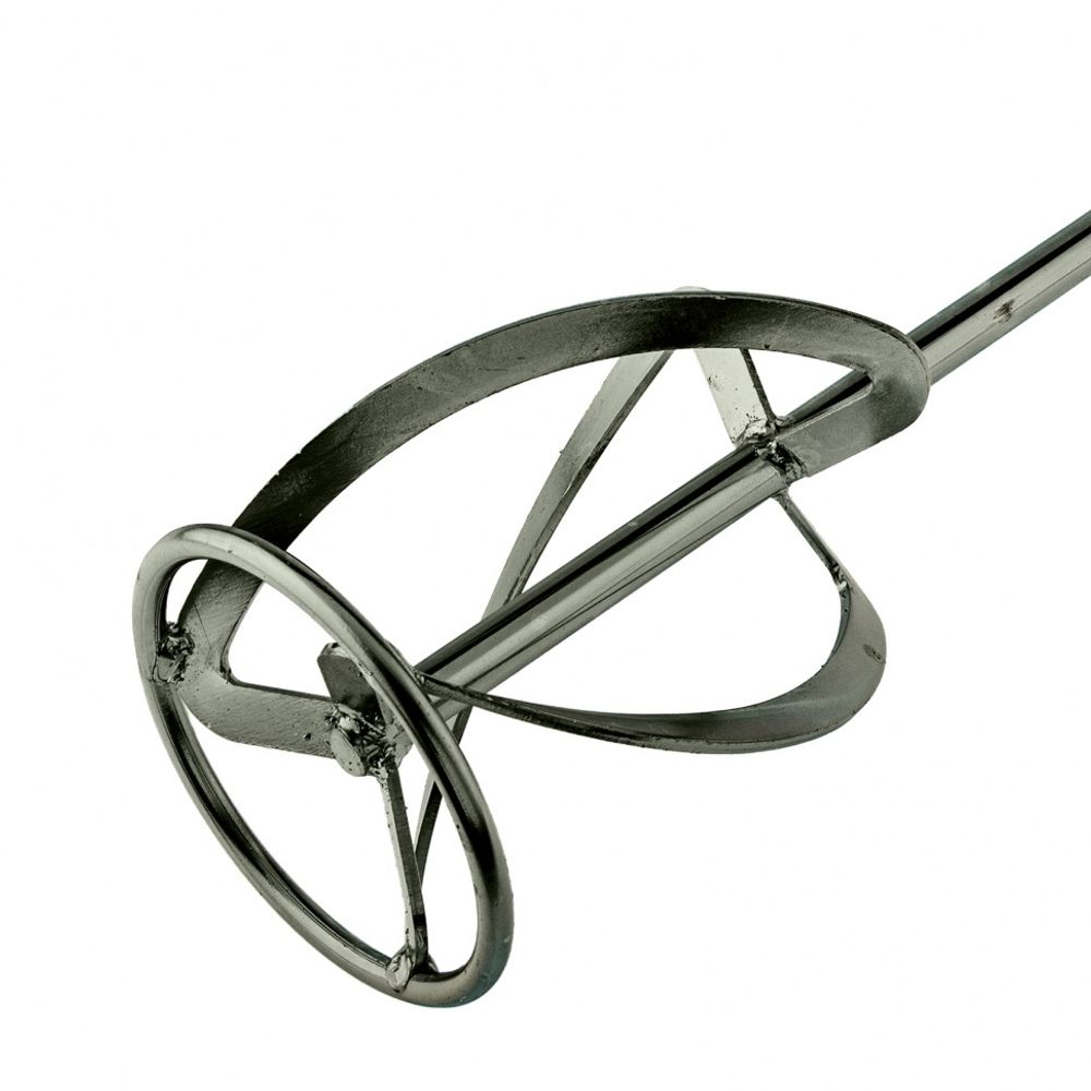 848947 Миксер, для тяжелых растворов, 120 х 590мм, оцинк., хвостовик резьба М14 Сибртех