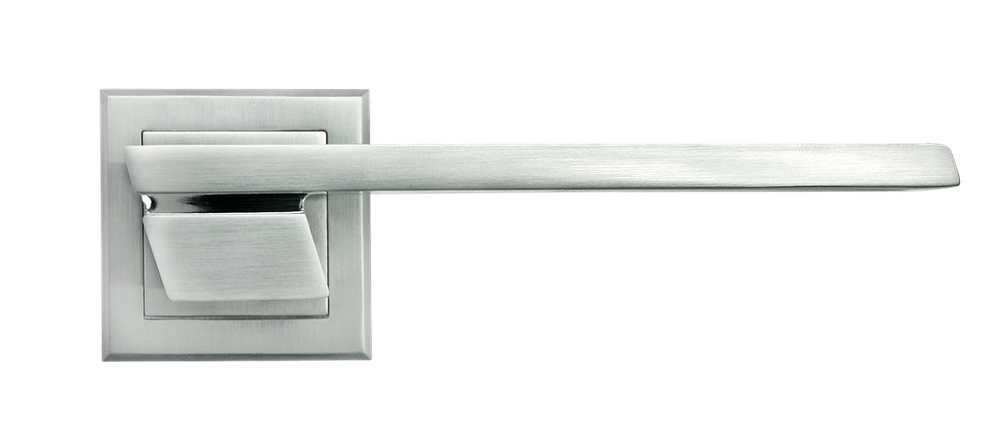 Дверные ручки Morelli "GVI" MH-29 SC/CP-S Цвет - Матовый хром/полированный хром