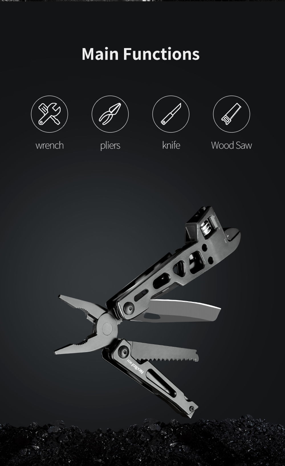 Мультитул Nextool Walker W31