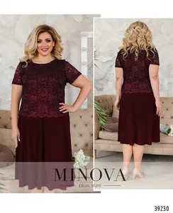 Платье 420-бордо Minova