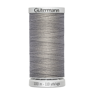 Нитки суперкрепкие Gutermann Extra Strong M782 №40 (100 метров), 5 кат. | 040 пепельно-серый