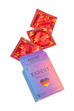 Презервативы Expert Wild Love ребристые с точками №3