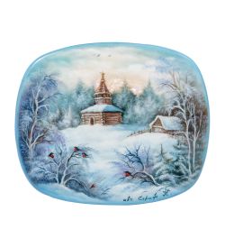 Народные промыслы ШК-20/54-C Шкатулка «Зима» исп. Стриж К