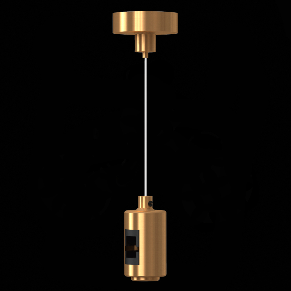 ST027.213.00 Подвес с одиночным фиксатором ST-Luce Золотистый