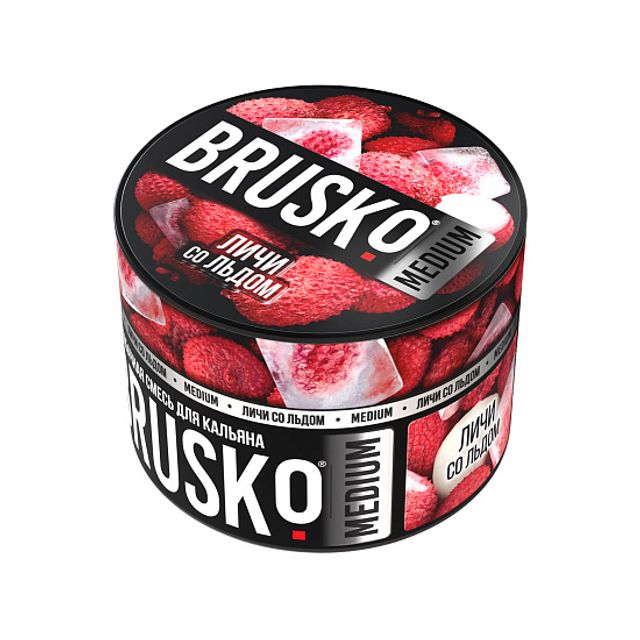 Бестабачная смесь Brusko Medium - Личи со Льдом 50 г