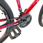 Велосипед Dinos 26" 21скор (стальная рама, диск. тормоз, Литые диски) Красный (DIN-15-2)