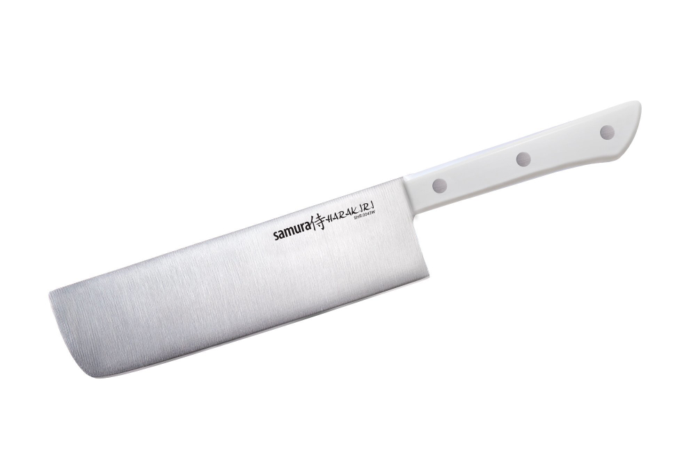 Нож кухонный "Samura HARAKIRI" накири 165 мм SHR-0043W