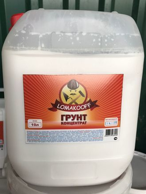 Грунтовка концентрат LOMAKOFF 10л.