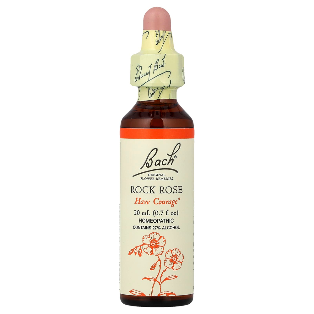 Bach, Original Flower Remedies, каменная роза, 20 мл (0,7 жидк. унц.)