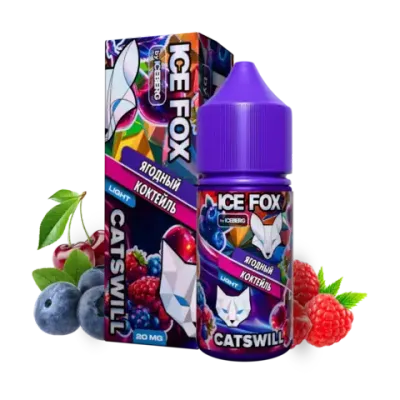 Жидкость ICE FOX & CATSWILL Salt 2% 30 ml