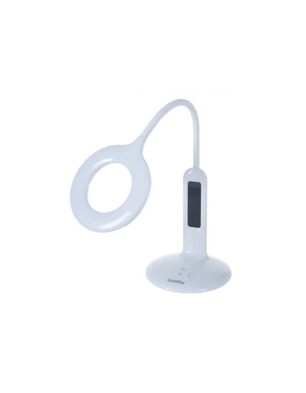 Camelion KD-823  C01  бел.LED (Свет-к наст.,8 Вт,230В, 500лм,сенс, термометр, рег.ярк и цвет.темп.)