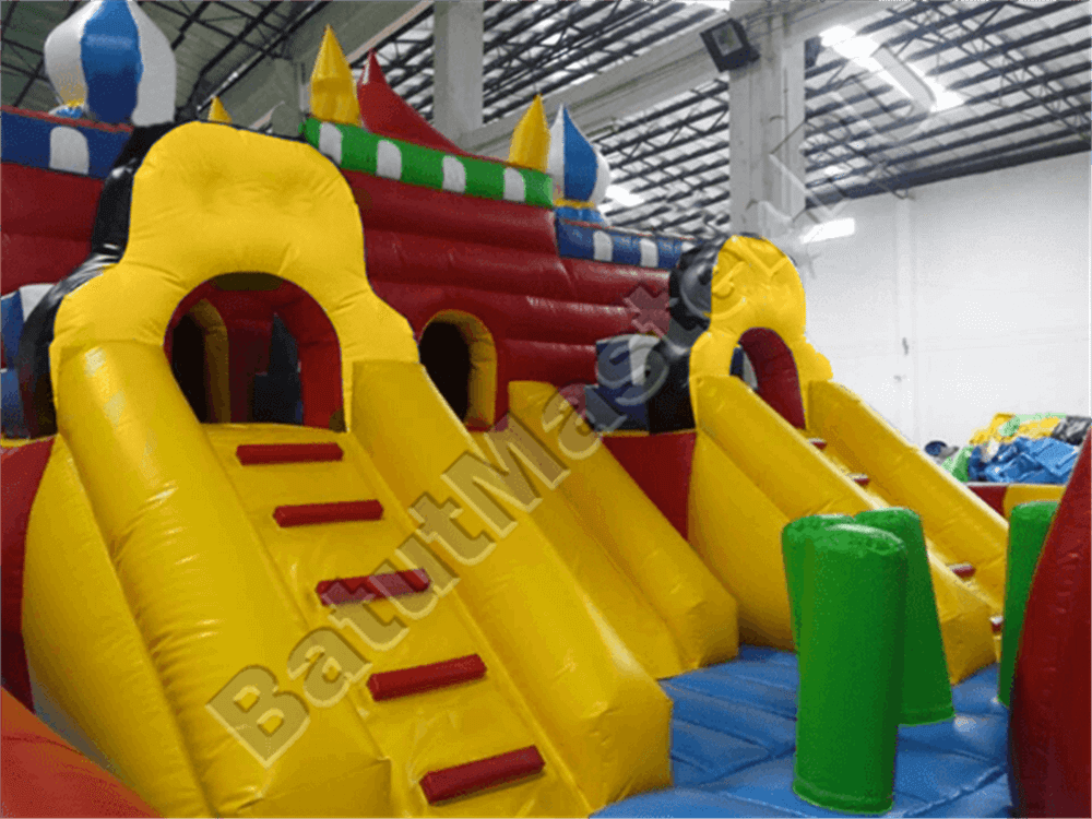 Коммерческий надувной батут "Страна клоунов"