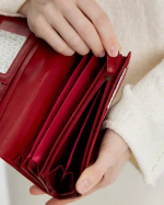 Кошелек 021 12 красный