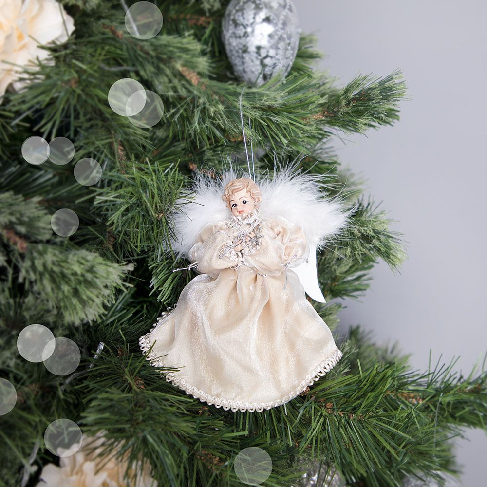 Елочное украшение Ангел Мерри Золото