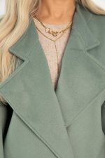 Пальто укороченное Хайт (фисташка) Б14339-7М LT Collection