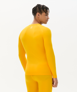 Футболка компрессионная с длинным рукавом CAMP PerFormDRY Baselayer LS Tee, желтый