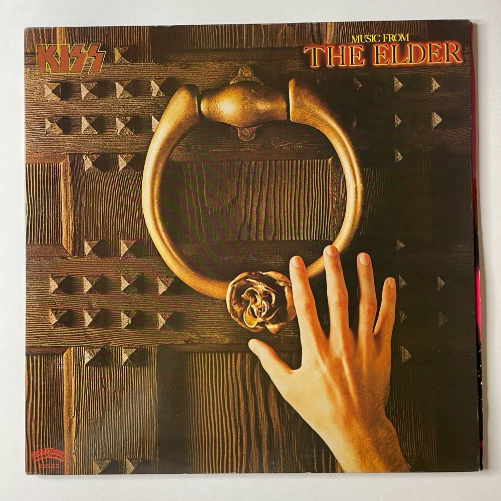 Винтажная виниловая пластинка LP Kiss (Music From) The Elder (Japan 1981) (No Obi) Under The Rose
