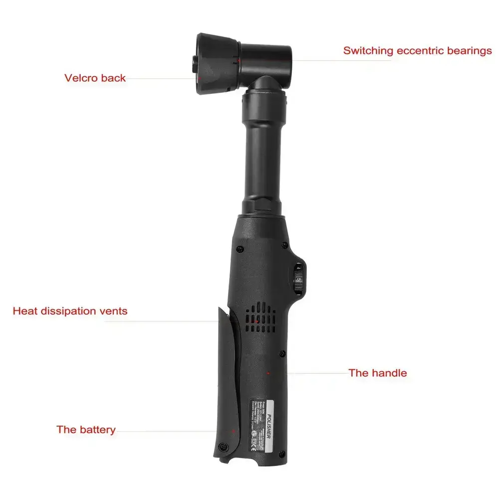 Портативная автомобильная полировальная машина Мини-электрическая автоматическая,Top Sport