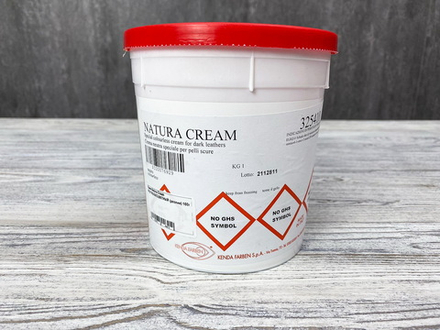 NATURA CREAM крем с натуральным блеском NEUTRO/БЕСЦВЕТНЫЙ 325410, банка 1кг