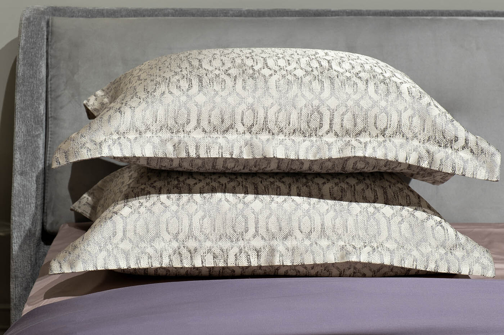 Наволочки 2шт 50х70 Garda Decor Houston серые