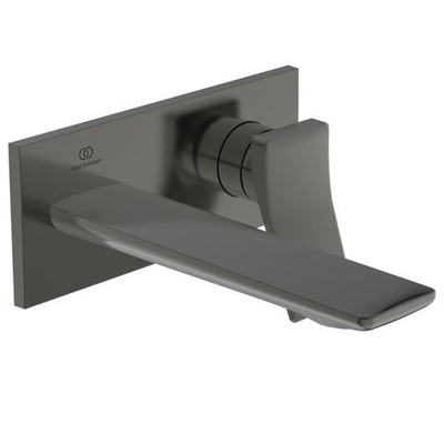 Встраиваемый смеситель Ideal Standard Conca для умывальника, излив 180мм, цвет - Magnetic Grey / Магнит