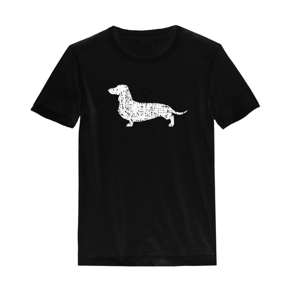 Футболка "Гладкошерстная Такса"