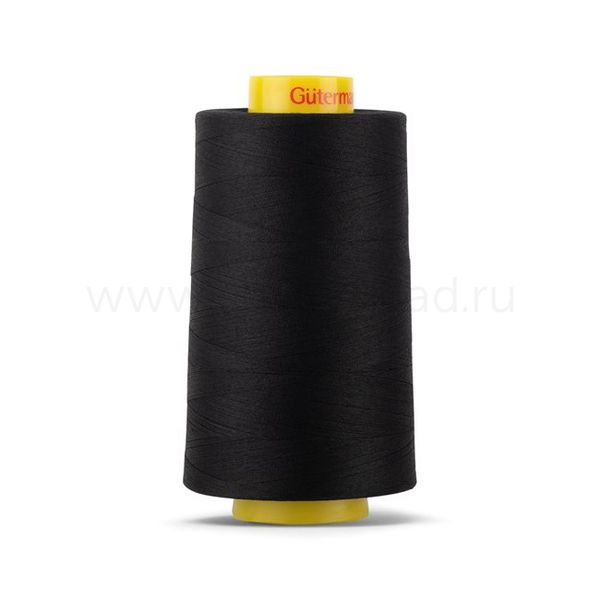 Нитка Gutermann Mara 120 (5000 метров), 1 боб., универсальная | _2111 ультра черный (Arta 170)