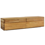 Михаэлла тумба под телевизор из массива дуба премиум качества, с навесной системой, и подсветкой, Беларусь