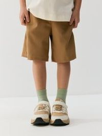 Шорты бермуды из джинскота "Миндаль"