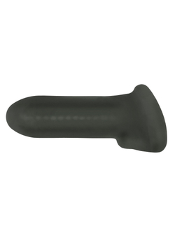 Черный фаллоудлинитель Striker - 13,5 см.